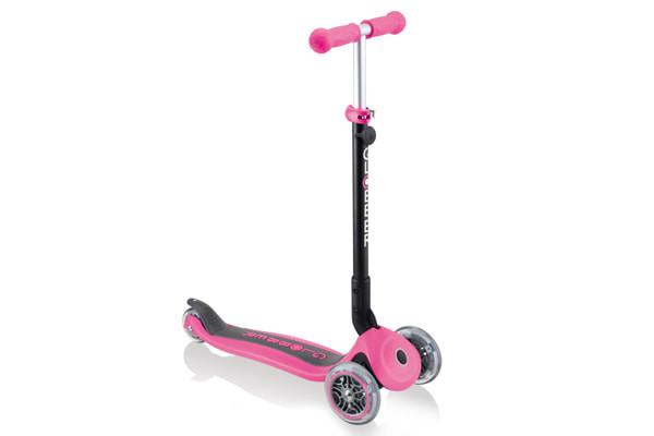 Position 3, als Roller