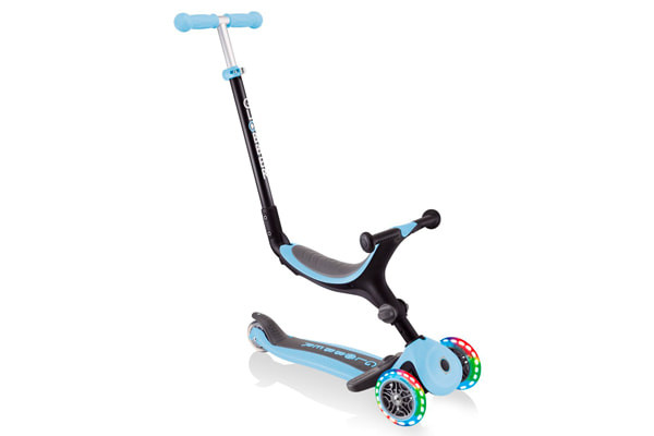 Go Up Foldable Plus Lights pastel blue, Position 1