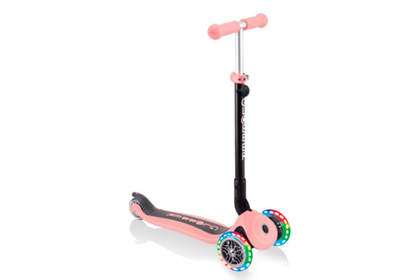 Position 3, als Roller