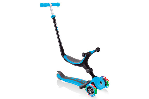 Go Up Foldable Plus Lights sky blue, Position 1