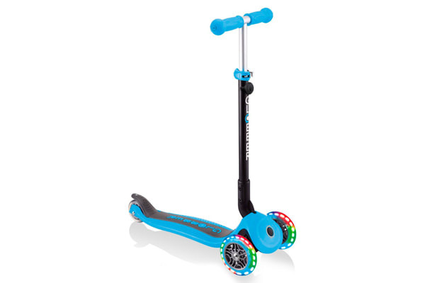 Position 3, als Roller