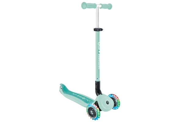 Position 3, als Roller