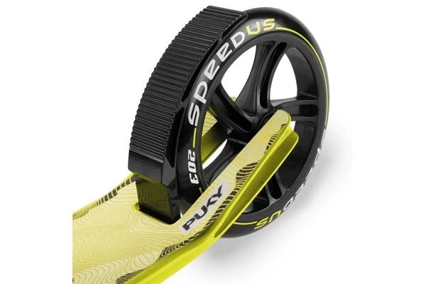 Fußbremse am Hinterrad