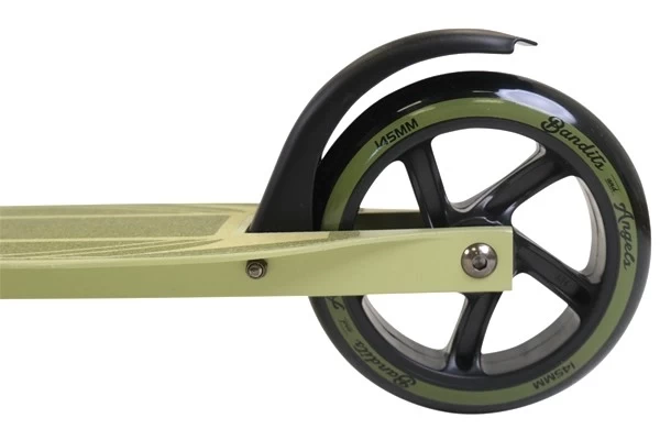 Fußbremse am Hinterrad