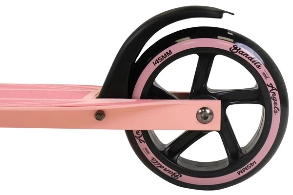 Fußbremse am Hinterrad