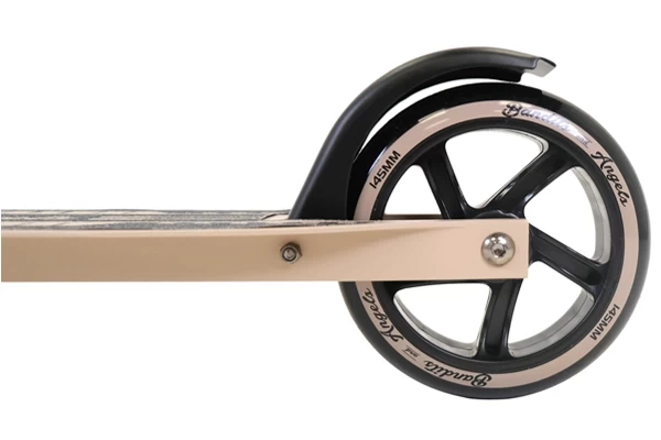 Fußbremse am Hinterrad