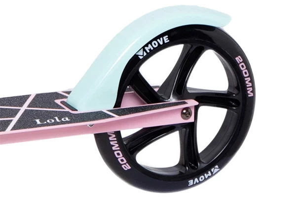 Hellblaue Fußbremse