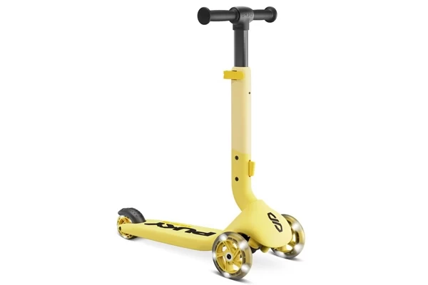 LED-Lichter in allen drei Rädern