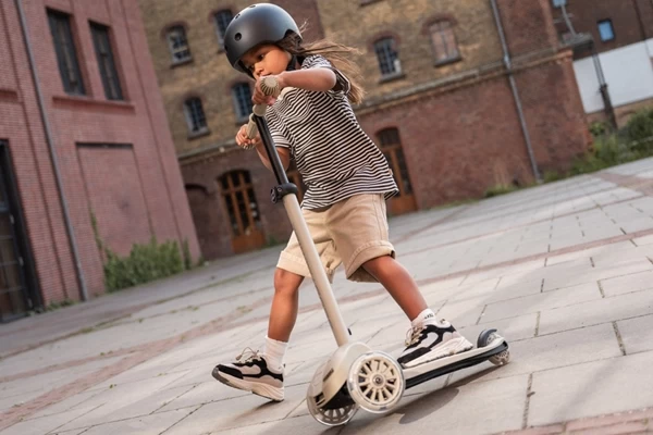 Fußbremse am Hinterrad