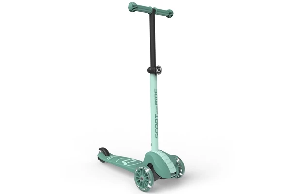 Das Lenkrad in der höchsten Position