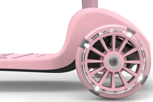 LED-Leuchten in den Rädern