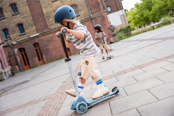 Fußbremse am Hinterrad