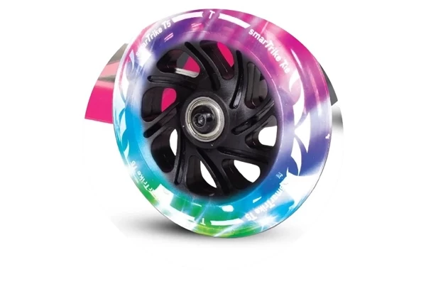 LED-Leuchten in den Rädern