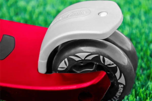 Fußbremse am Hinterrad