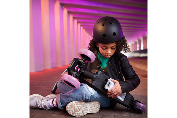 Das LED-Modul wird in das Deck eingeklickt