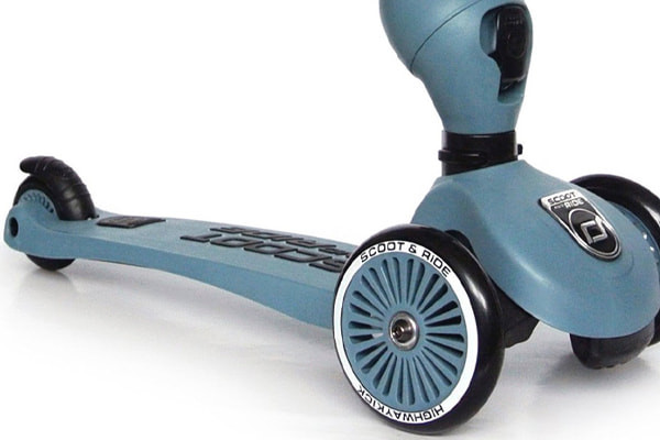 Fußbremse am Hinterrad