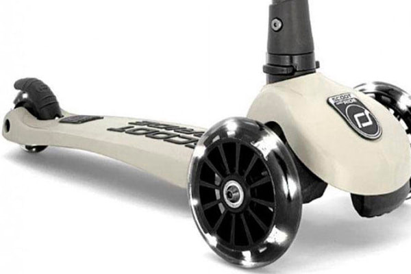 Fußbremse am Hinterrad