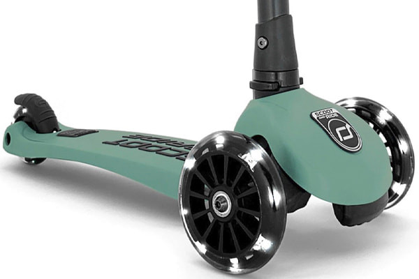 Fußbremse am Hinterrad