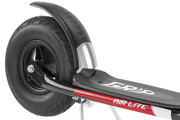 Fußbremse am Hinterrad