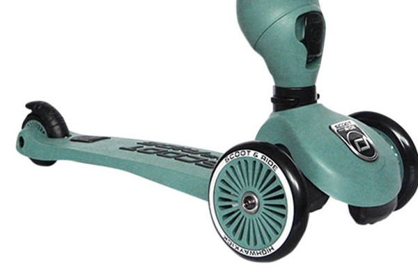 Fußbremse am Hinterrad