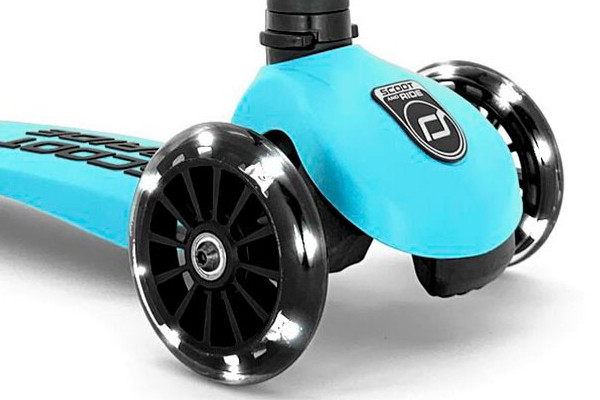 LED-Leuchten in den Rädern