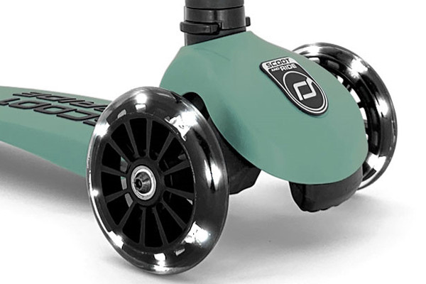 LED-Leuchten in den Rädern