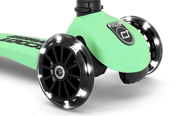 LED-Leuchten in den Rädern