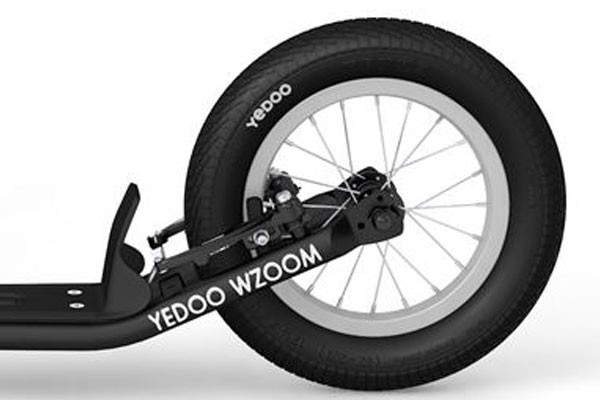 16-Zoll Vorderrad und 12-Zoll Hinterrad